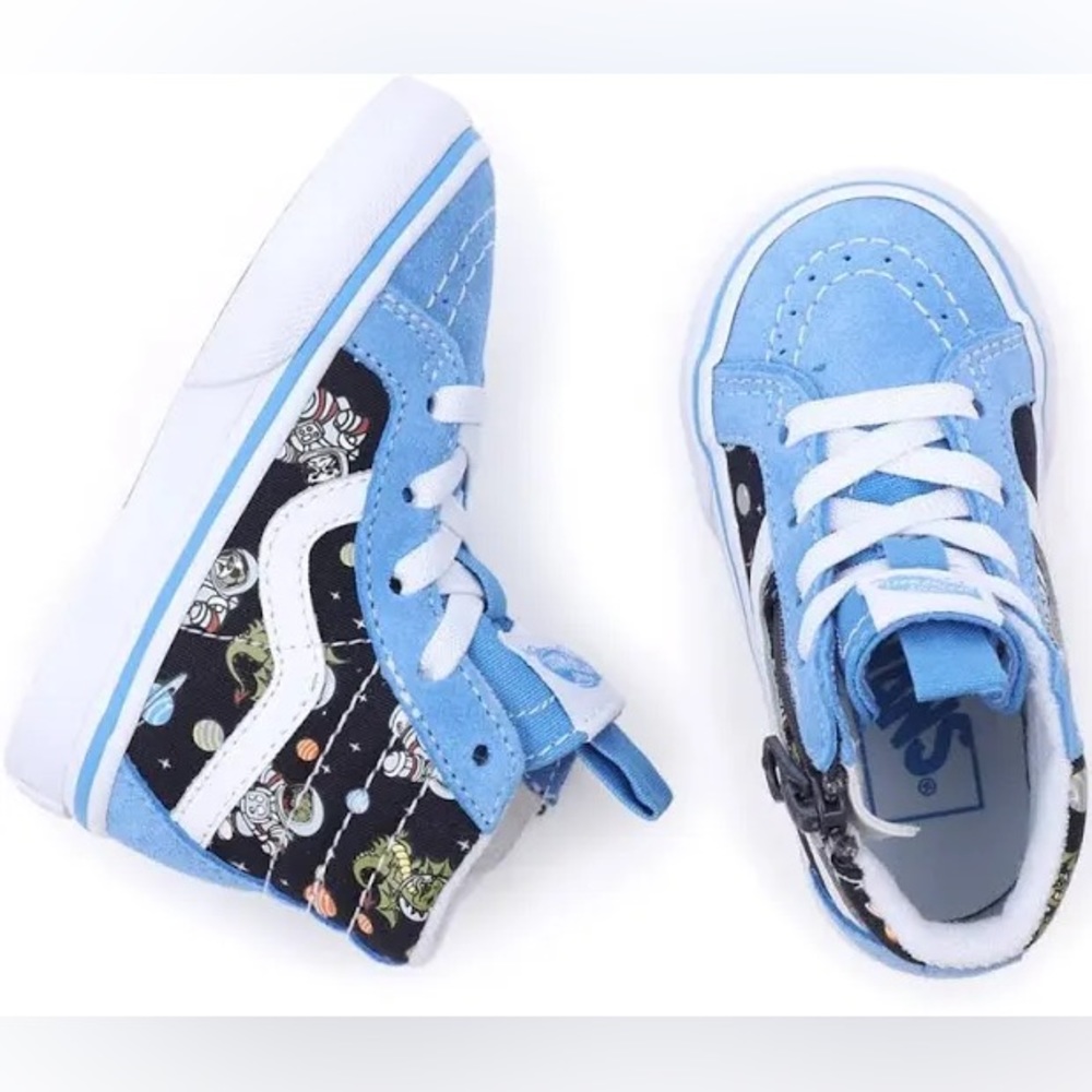 Vans SK8 Hi Zip Cosmic Zoo (Glow in the dark)